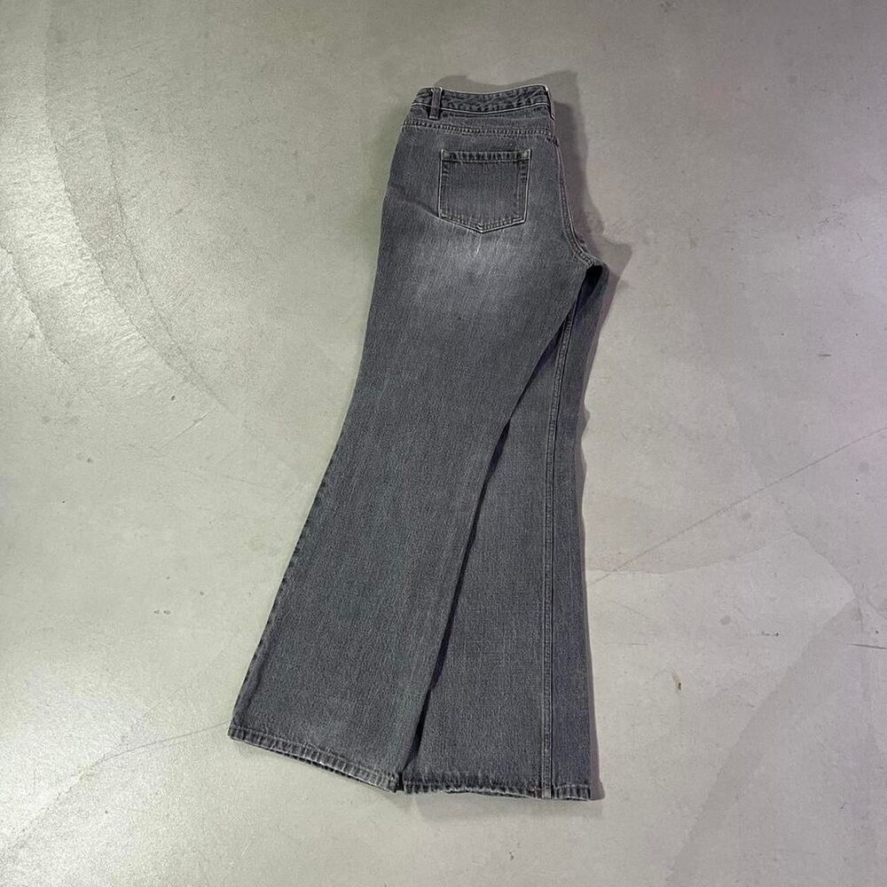 Route-66 Women's Grey and Black Jeans